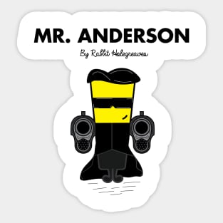 Mr. Anderson Sticker